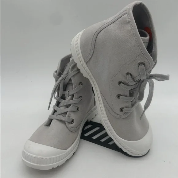 SO Womens Dragonfruit Ankle White Beige Breathable Chunky Boot Shoes Size 10M US - Picture 3 of 13